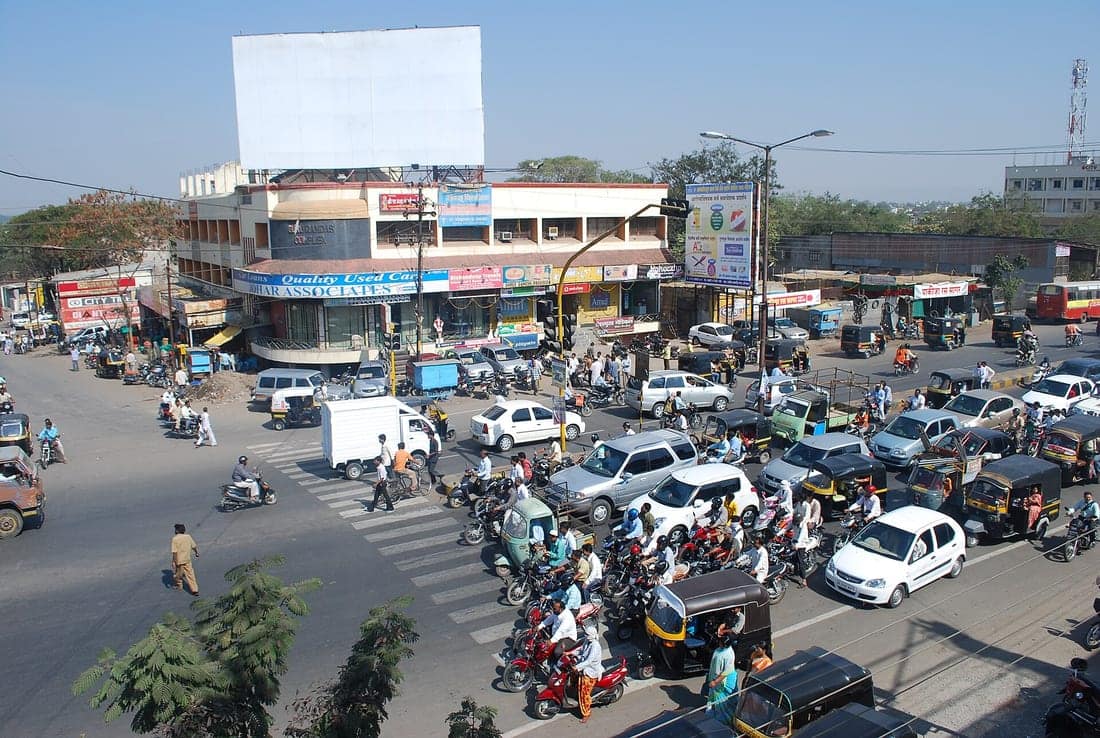 Mondha Naka, Jalna Road, Chh. Sambhajinagar (Aurangabad) - the actual commercial corridor where we service shops, showrooms and restaurants