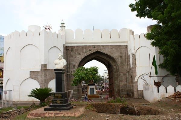 Paithan Gate, Chh. Sambhajinagar (Aurangabad) - the historic gate the road is named after, marking the southern stretch we cover