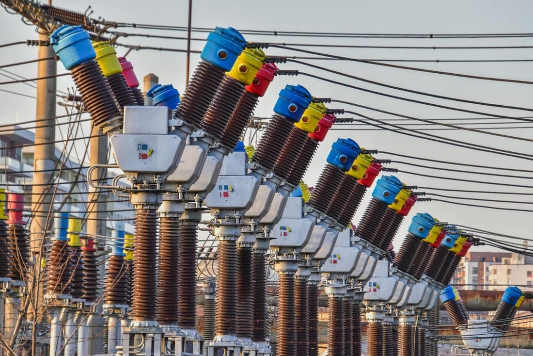 Outdoor industrial transformer yard feeding a MIDC industrial estate - Shaats Electrical power-factor and capacitor-bank consulting in Waluj / Shendra MIDC, Chh. Sambhajinagar (Aurangabad)