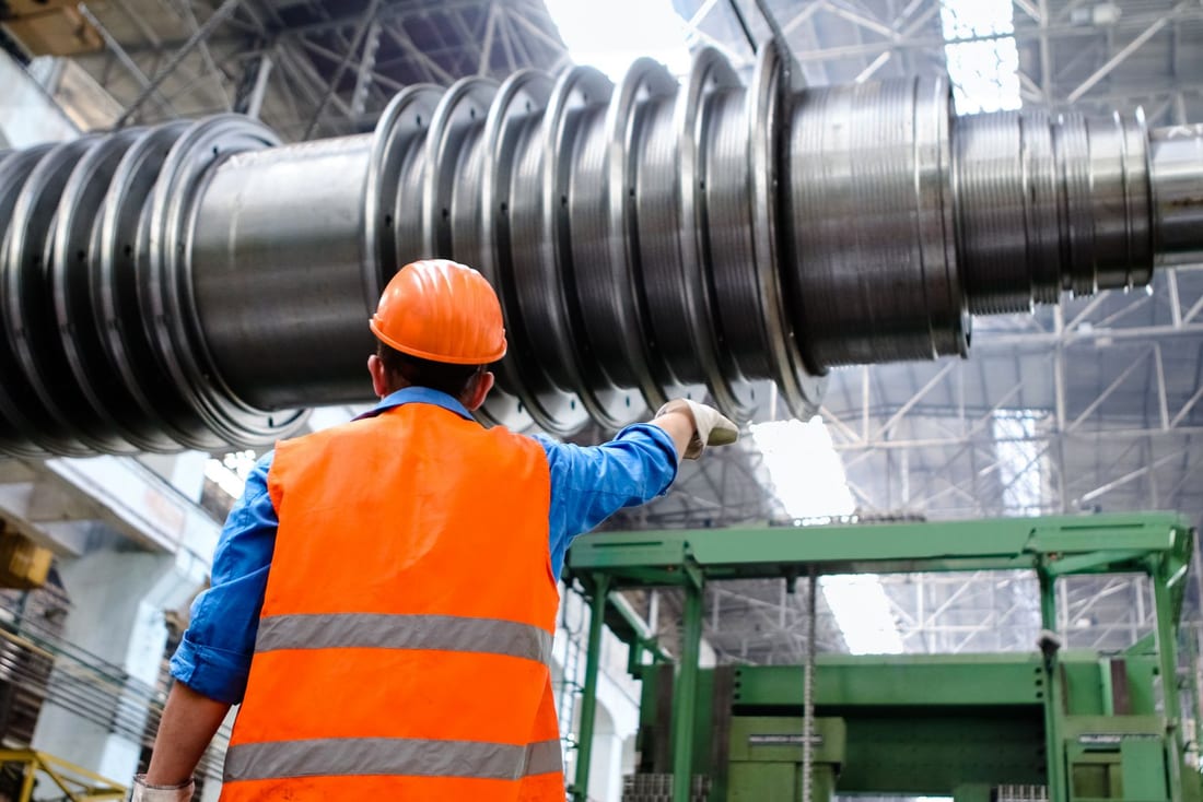 Engineer in high-visibility vest at an industrial facility - factory electrical AMC work in Chikalthana MIDC, Chh. Sambhajinagar (Aurangabad)